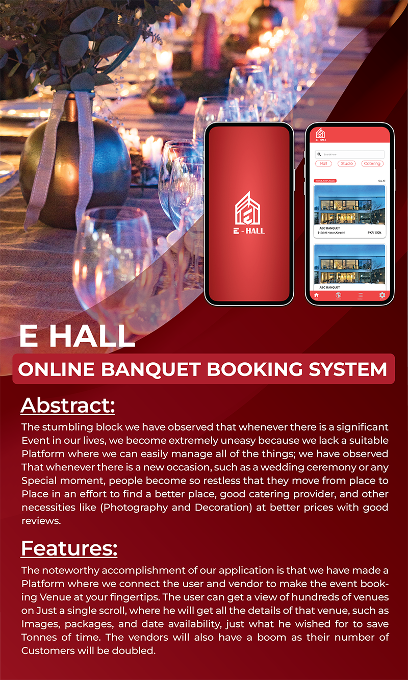 E-Hall Banquet Booking